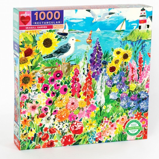 Puzzle Seagull Garden - 1000 pcs Eeboo - 1