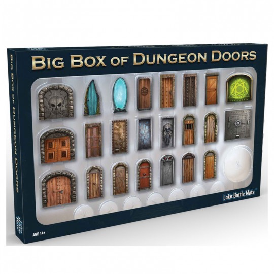 Big Box of Dungeon Portes Loke Battle Mats - 1