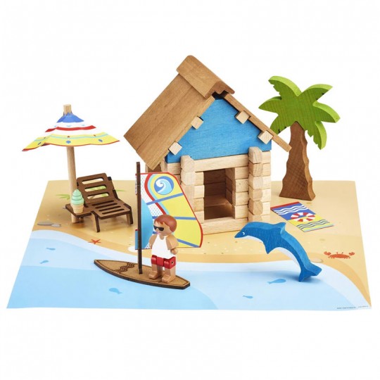 La Cabane de Plage 55 pcs - Jeujura Jeujura - 1