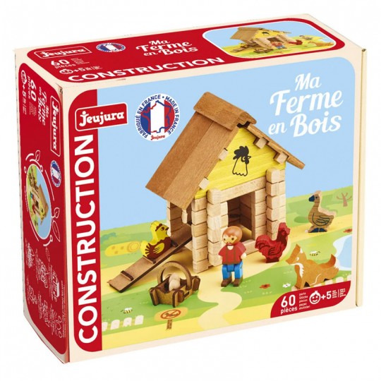 Ma Ferme en bois 60 pcs - Jeujura Jeujura - 2