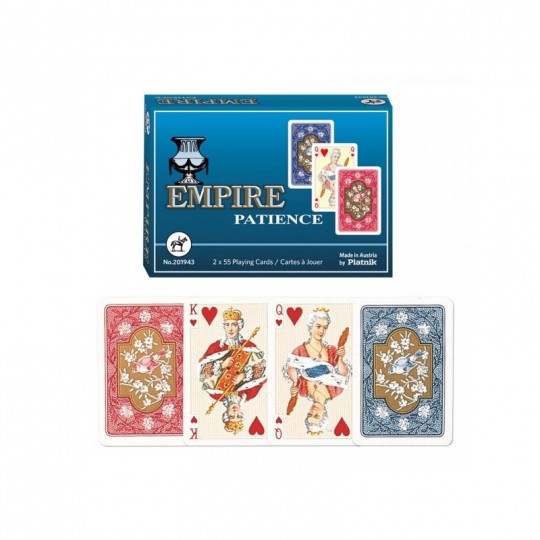 Coffret de 2 jeux de cartes Patience Empire - Piatnik Piatnik - 1