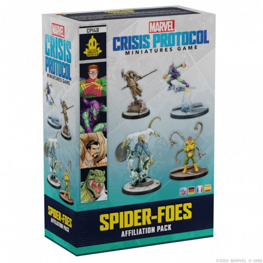 Marvel Crtisis Protocol - Spider Foes Affiliation Pack Atomic Mass Games - 2