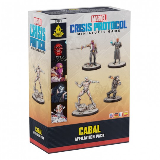 Marvel Crisis Protocol : Cabal Affiliation Pack Atomic Mass Games - 1