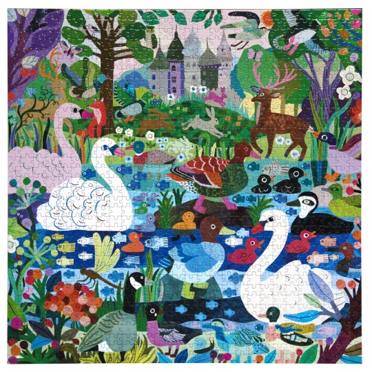 Puzzle 1000 pcs Ducks In The Clearing - Eeboo Eeboo - 3