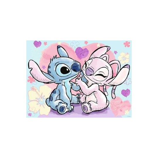 Puzzle 500 p Stitch & Angel - Disney Nathan - 3