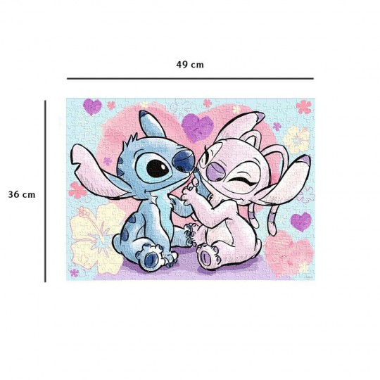 Puzzle 500 p Stitch & Angel - Disney Nathan - 4