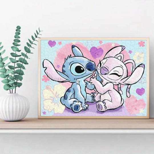 Puzzle 500 p Stitch & Angel - Disney Nathan - 2