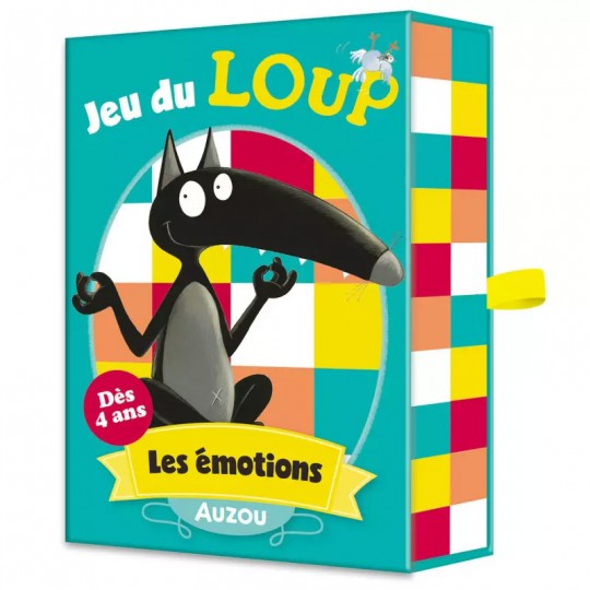 Jeu du Loup Les émotions - Auzou Auzou - 1