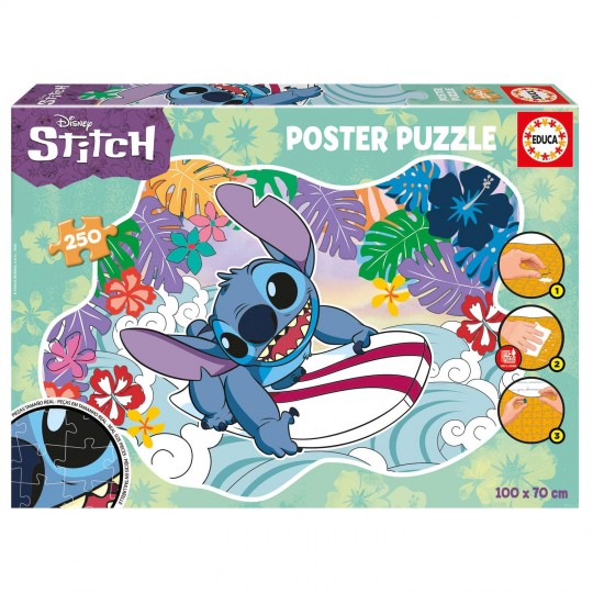 Poster Puzzle 250 pcs Stitch Educa - 4