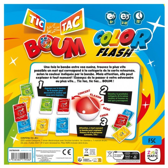 Tic Tac Boum Color Flash Zygomatic - 2