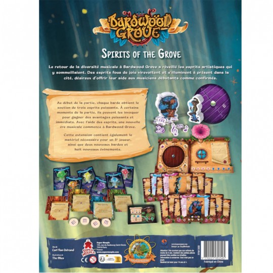 Extension Spirits Of The Grove -  Bardwood Grove SuperMeeple - 2