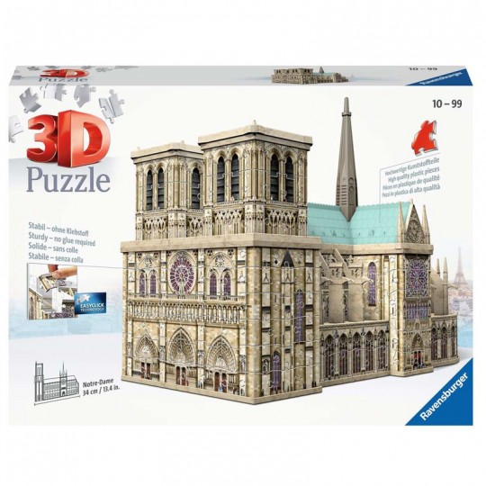 Puzzle 3D Notre-Dame de Paris - 324 pcs Ravensburger - 1