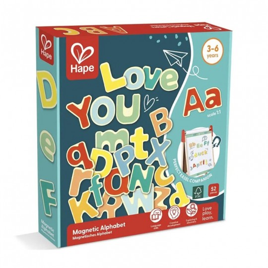 Magnetics Alphabet 52 pcs - Hape Hape - 1