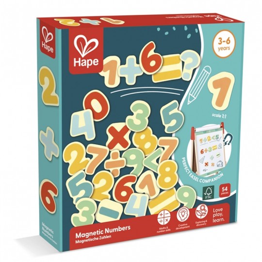 Magnetics Numbers 54 pcs - Hape Hape - 1