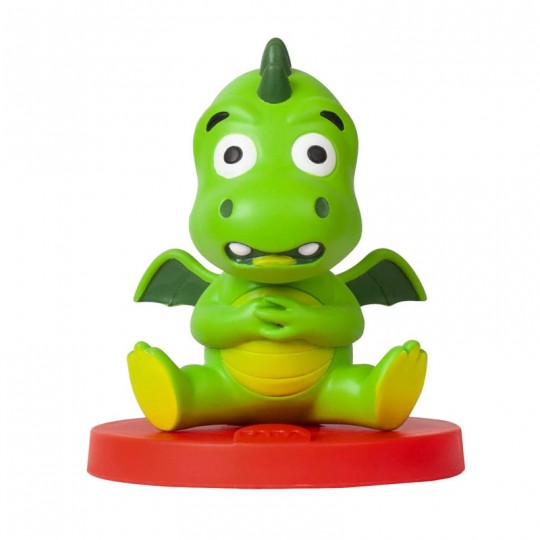 Figurine dragon vert pour conteuse Chantez et apprenez avec nous - Faba Faba S.R.L - 1