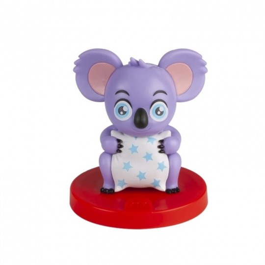 Figurine koala violet pour conteuse Blanche Nuit - Faba Faba S.R.L - 1