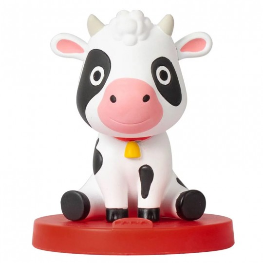 Figurine vache pour conteuse Marcher dans le monde - Faba Faba S.R.L - 1