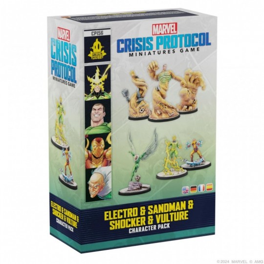 Marvel Crisis Protocol : Electro/Sandman/Shocker/Vulture Atomic Mass Games - 1