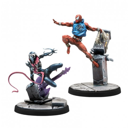 Marvel Crisis Protocol : Gwenom & Scarlet Spider Atomic Mass Games - 1