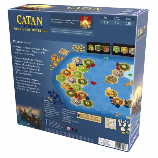 Extension Pirates et découvreurs (Éco) - Catan Kosmos - 2