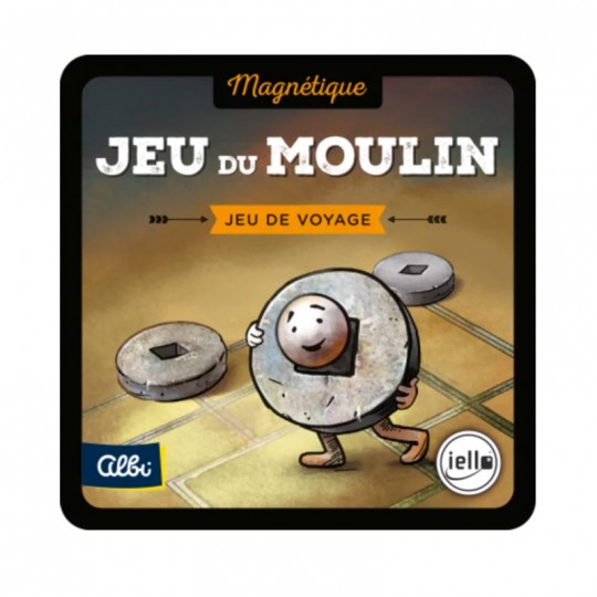 Jeu de voyage magnétique Jeu du Moulin iello - 2