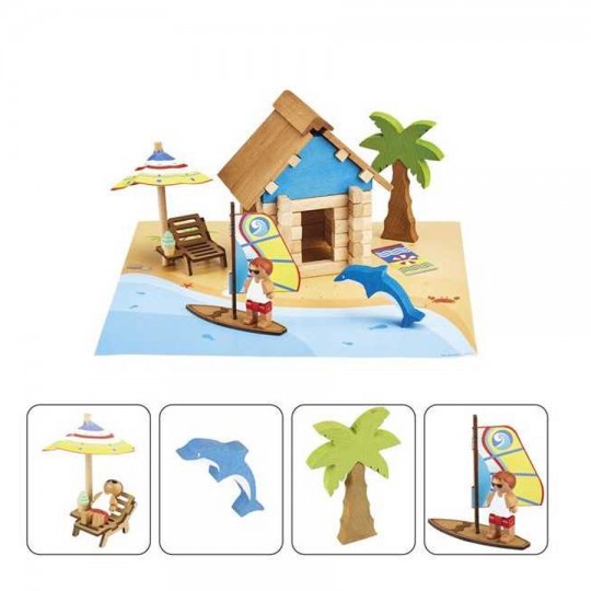 La Cabane de Plage 55 pcs - Jeujura Jeujura - 3