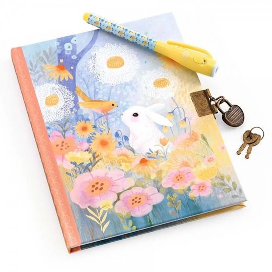 Lovely Paper Carnet secret avec feutre magique Kendra - Djeco Djeco - 1