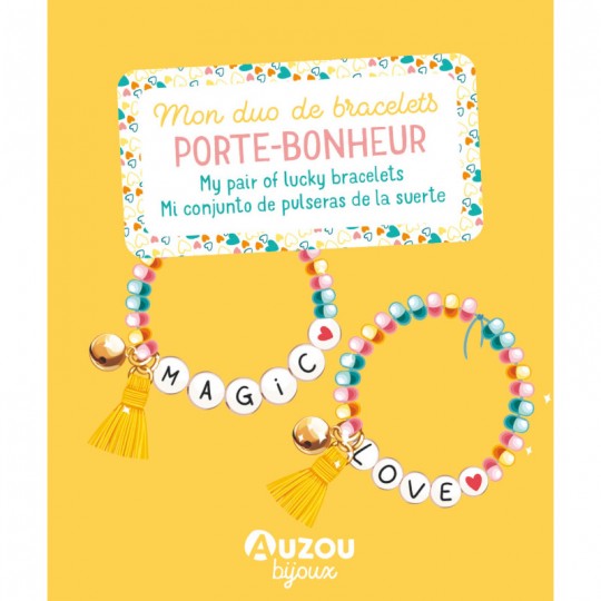 Mon superbe bijou : Mon duo de bracelets porte-bonheur - Auzou Auzou - 2