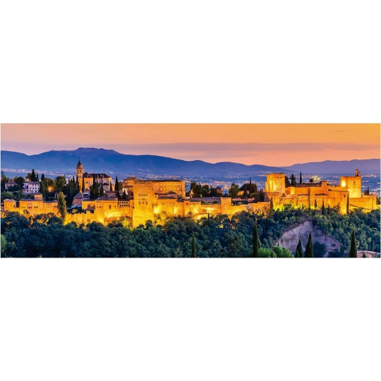 Puzzle 1000 pcs Panorama Alhambra, Granada - Educa Educa - 2