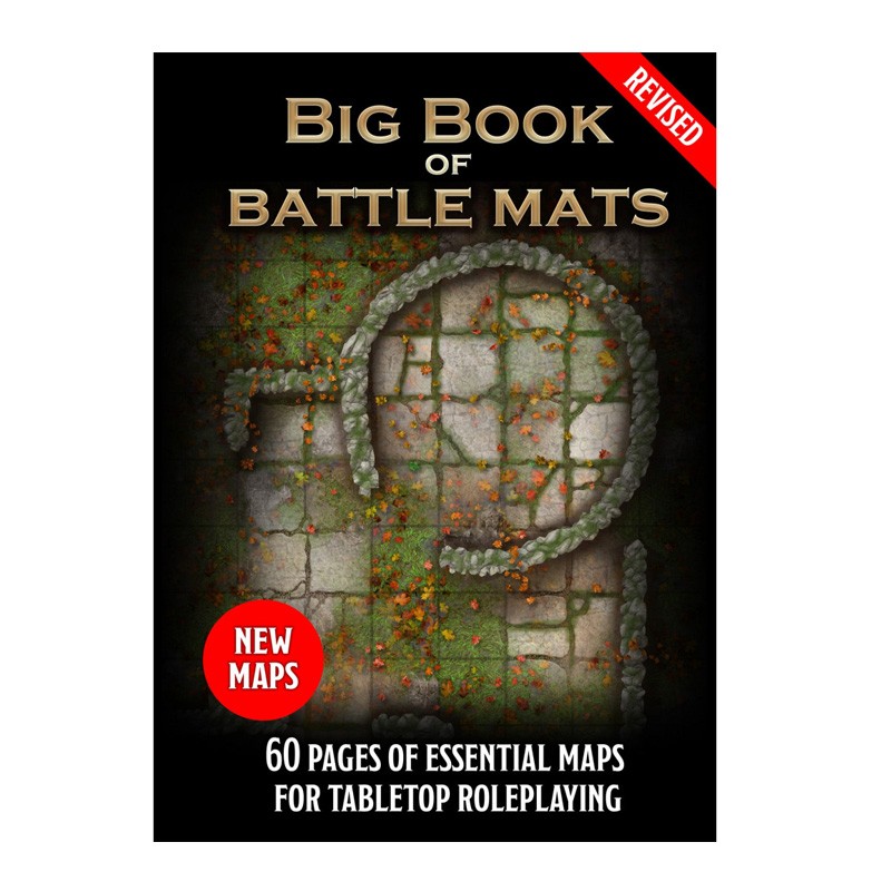 Boite de Livre plateau de jeu : Revised Big Book of Battle Mats (A4)