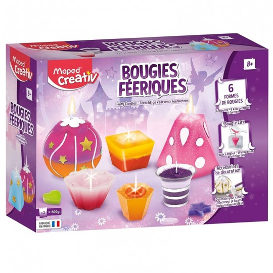 Mallette Bougies Féériques à confectionner - Maped Creativ Maped - 1