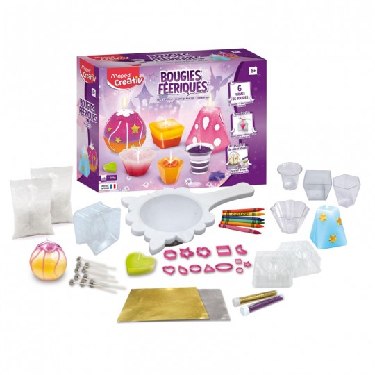 Mallette Bougies Féériques à confectionner - Maped Creativ Maped - 2