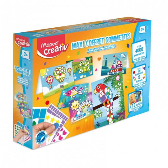 Coffret Maxi Gommettes - Maped Creativ Maped - 1