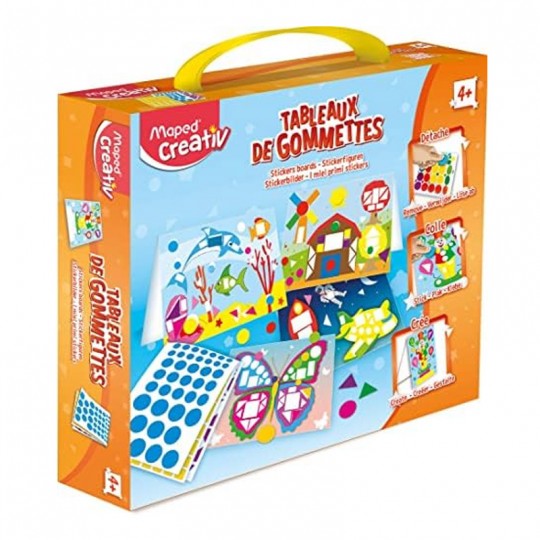 Coffret Tableaux de Gommettes - Maped Creativ Maped - 1