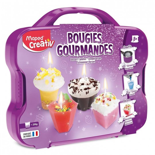 Mallette Bougies Gourmandes à confectionner - Maped Creativ Maped - 1