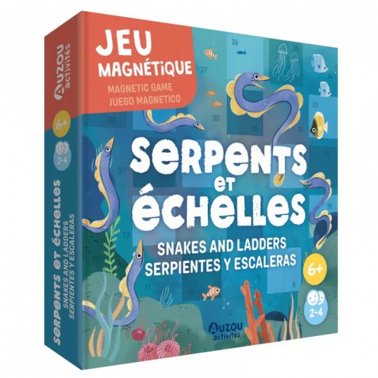 Jeu magnétique Serpents et échelles - Auzou Auzou - 2