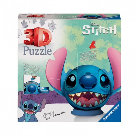 Puzzle 3D Ball Disney Stitch - Ravensburger Ravensburger - 1