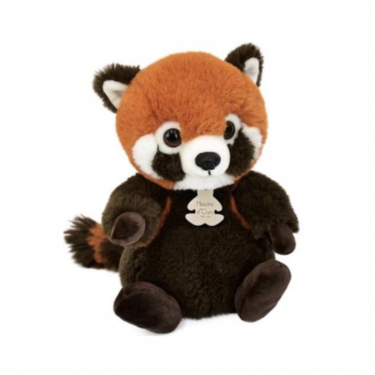 Doux Stretch : Peluche panda roux assis 20 cm - Histoire d'Ours Histoire d'Ours - 1