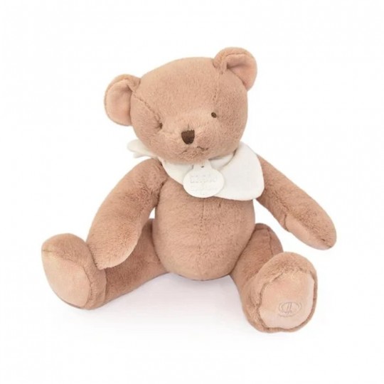 L'Ours Doudou : Ours en peluche marron clair 25 cm - Doudou et Compagnie Doudou et compagnie - 1