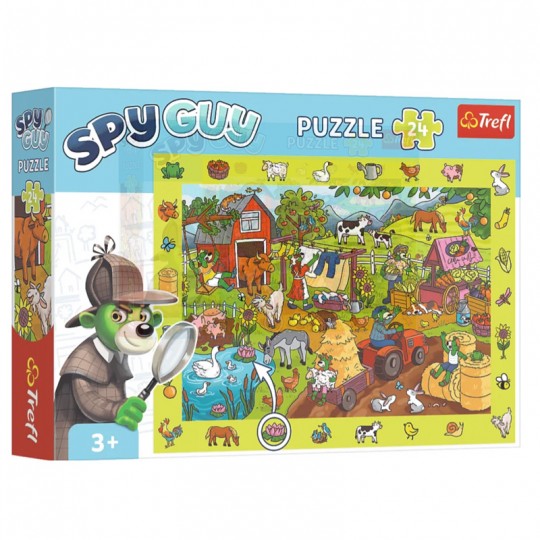 Puzzle 24 pcs Spy Guy : La Ferme - Trefl TREFL SA - 1