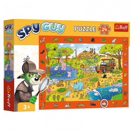 Puzzle 24 pcs Spy Guy : Le Safari - Trefl TREFL SA - 1