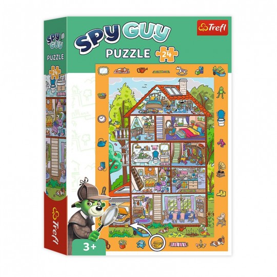 Puzzle 24 pcs Spy Guy : À la maison - Trefl TREFL SA - 1