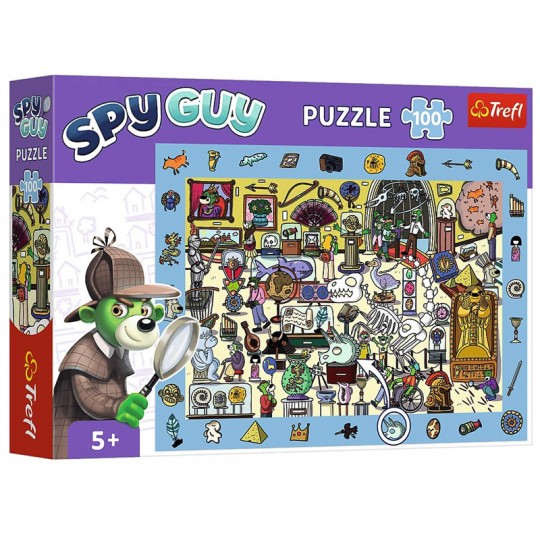 Puzzle 100 pcs Spy Guy : Le musée - Trefl TREFL SA - 1