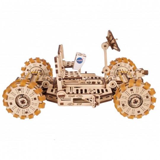 Rover lunaire de la NASA Puzzle 3D en bois - Ugears UGEARS - 1