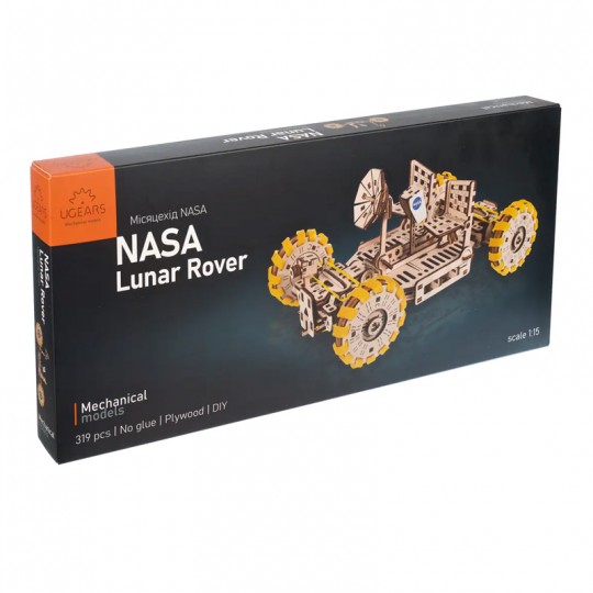 Rover lunaire de la NASA Puzzle 3D en bois - Ugears UGEARS - 2