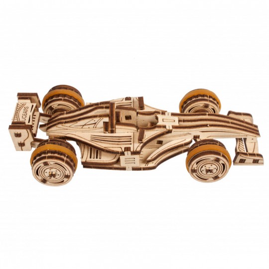 Bolide Compact Puzzle 3D en bois - Ugears UGEARS - 2