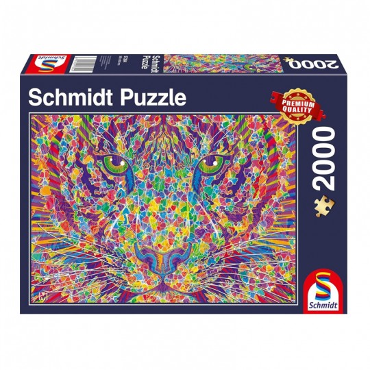 Puzzle 2000 pcs Tigre, Wild at heart - Schmidt Schmidt - 1