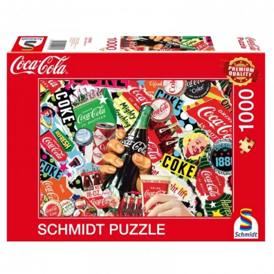 Puzzle 1000 pcs Coca Cola, c'est ça ! - Schmidt Schmidt - 1