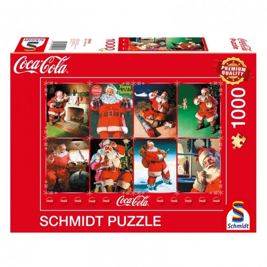 Puzzle 1000 pcs Coca Cola, Père Noël - Schmidt Schmidt - 1