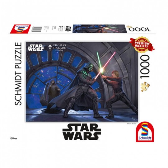 Puzzle 1000 pcs Lucas le film, Star Wars : A Son's Destiny - Schmidt Schmidt - 1